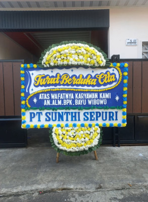 Papan Bunga Duka di Kuantan Mudik