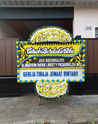 Papan Bunga Duka di Kuantan Mudik